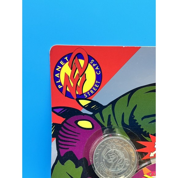 Vintage Planet Zed Street Caps Sealed Game Pack Pogs Milk Cap - Picture 3 of 4